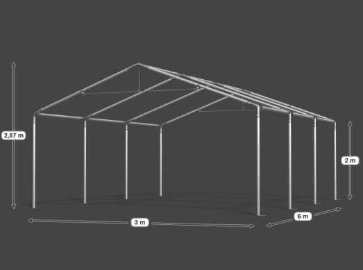 АКЦИЯ усиленн палатка ангар павильон 3х4 3х6 4х8 5х6 6х12 гараж 240г/м