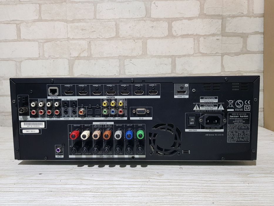 Пульт!7.1 AV-ресивер Harman-Kardon AVR 270 7х100Вт,USB,3D,4K,AirPlay