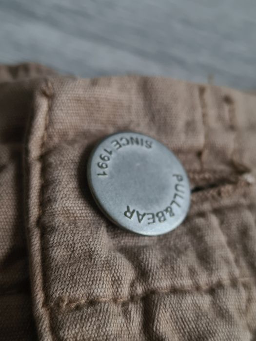 Spodnie Cargo bojówki Pull&Bear S