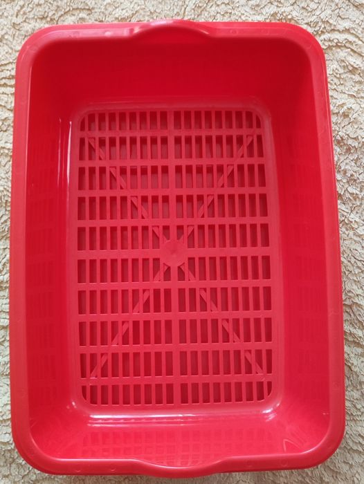 Туалет з сіткою для котів