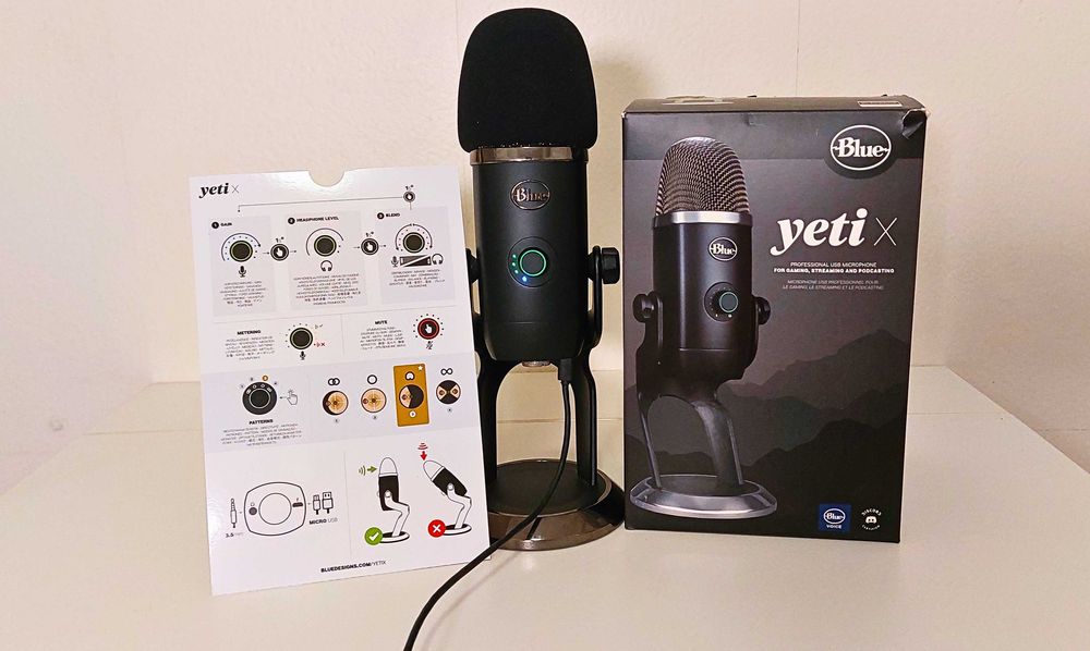 Microfone Blue Yeti X