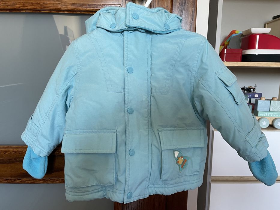 Kurtka zimowa dziecięca 5-10-15 kurtka zimowa rozm.74