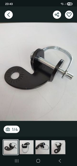 Zaczep łącznik adapter do przyczepki rowerowej Burley