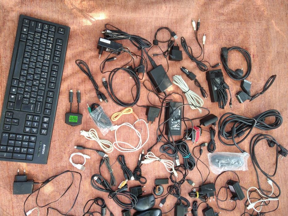 1 лотом шнур юсб зарядка клавиатура наушники пульт