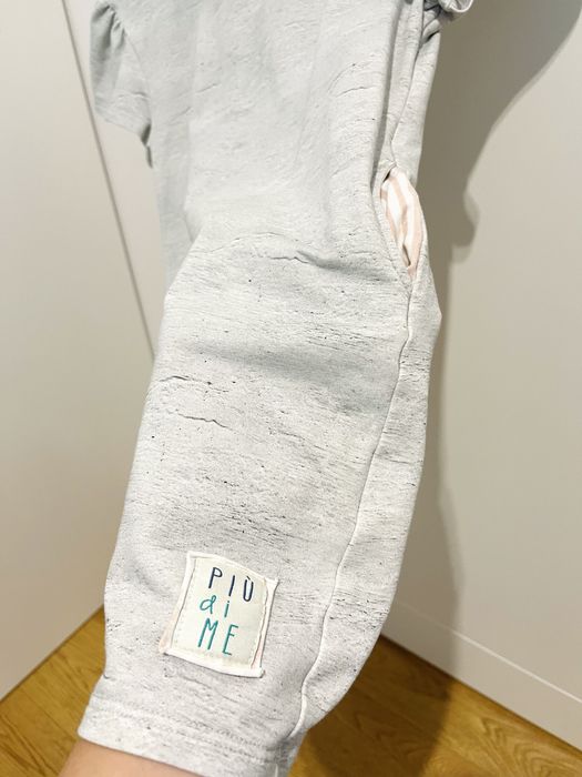 Tunika Piu Di Me szara stan idealny