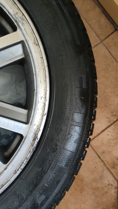 Alufelgi Renault/Ford Mustang  + opony zimowe – komplet 4 szt.