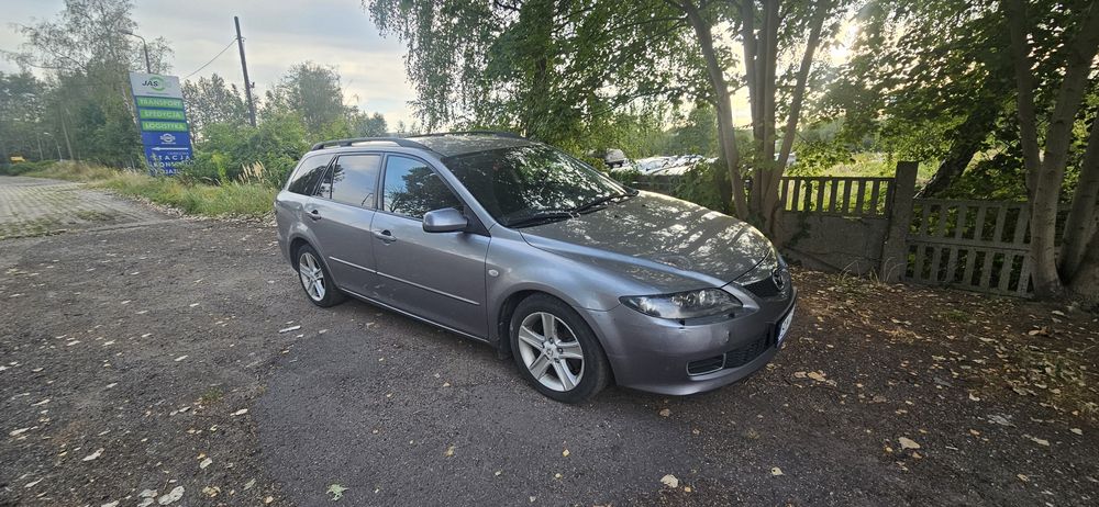 Mazda 6 lift 07' 2.0 147km PB+gaz full opcja kombi