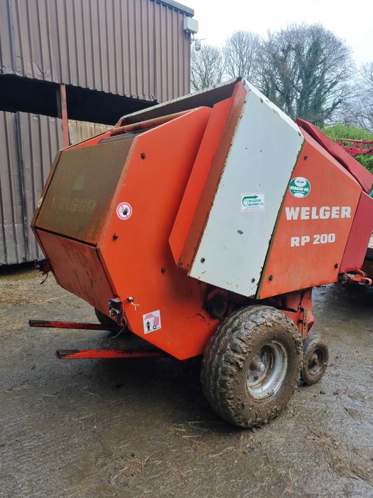 Prasa rolująca WELGER RP200 RP12S