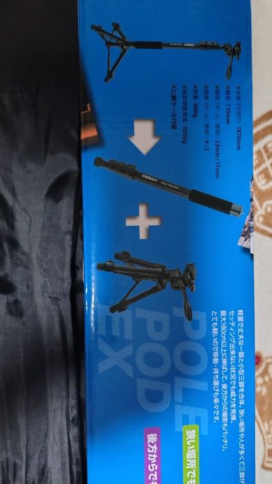 Монопод -штатив Velbon для фотоаппаратов и видеокамер PolePodEx