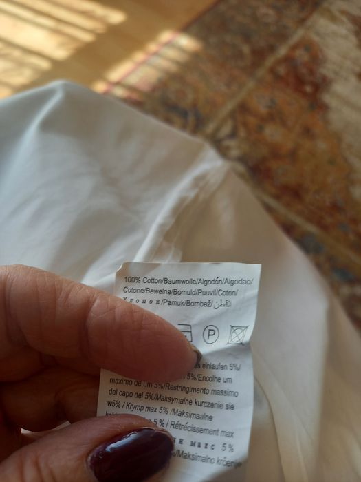 Biała krótka spódnica bawełna rozmiar 40 firmy VERO MODA