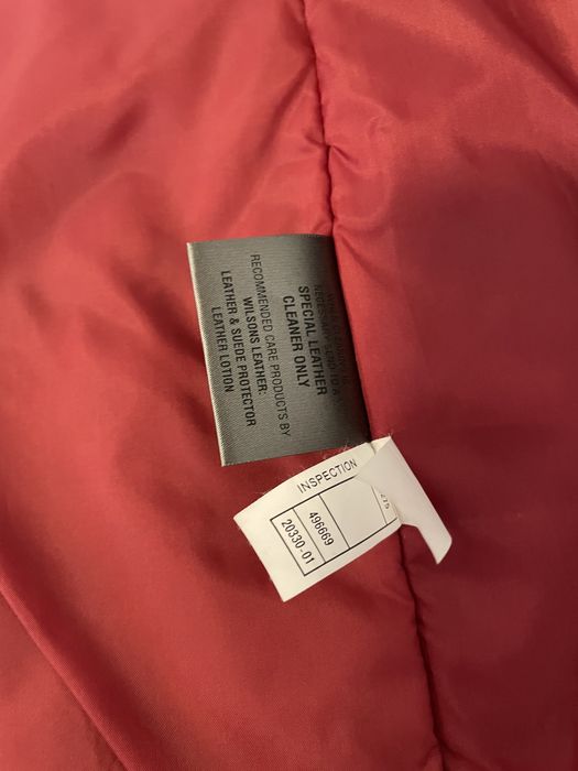 Подовжений піджак з натуральної шкіри