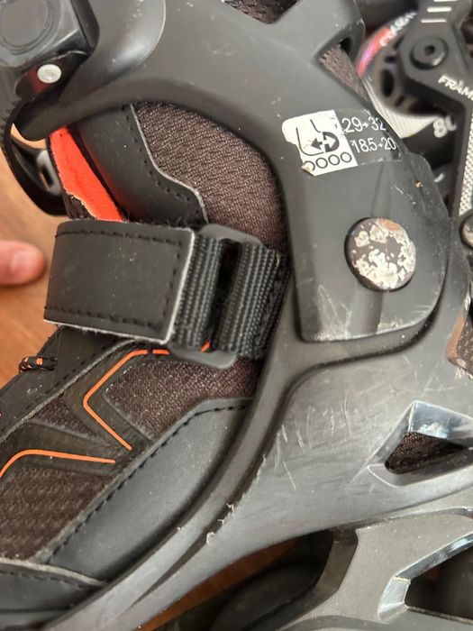Patins em linha criança FIT Preto