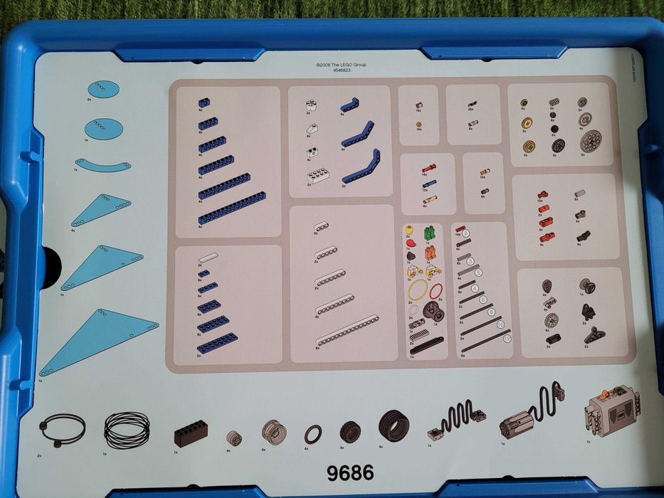 小物 t.m LEGO Education 9686 - Zestaw prostych i zasilanych maszyn - UNIKAT