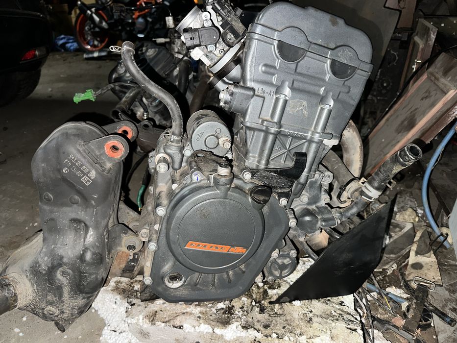 Silnik KTM Duke 125 mały przebieg
