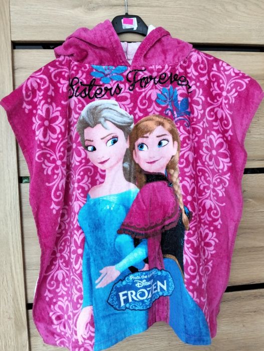Ręcznik ponczo z kapturem Frozen