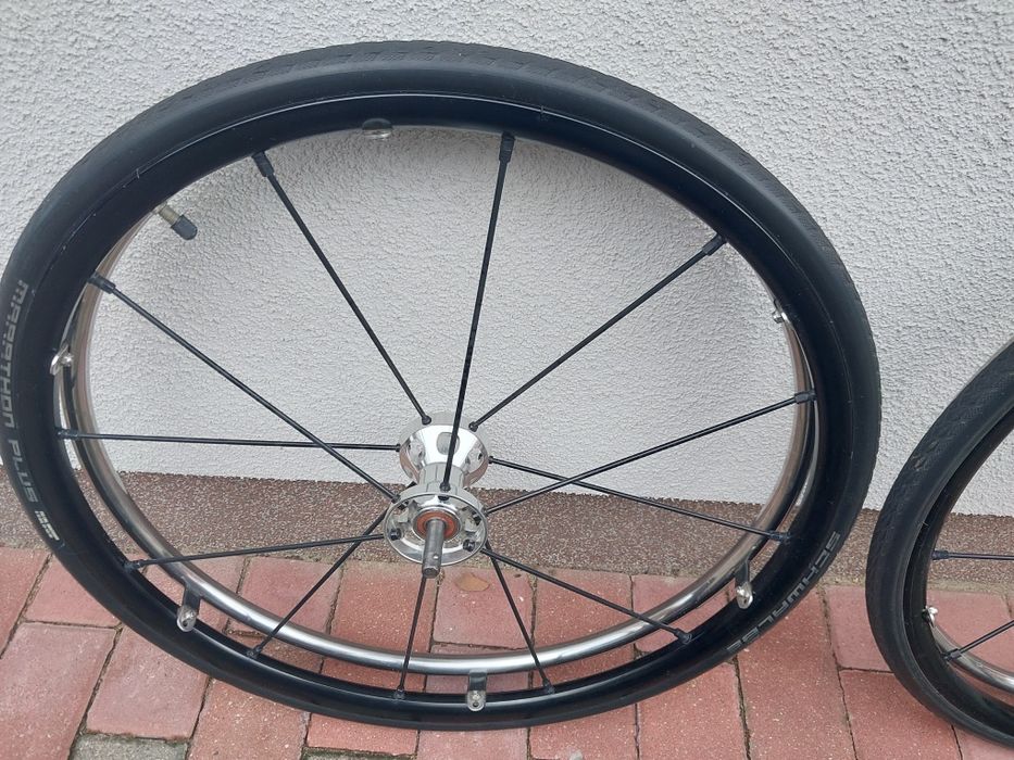 Koła do wózka inwalidzkiego aktywnego Spinergy spox 24 cale