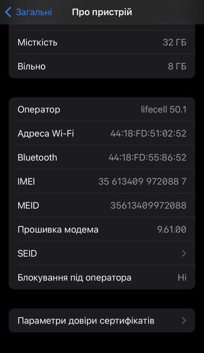 Iphone 6s Space Gray 32GB