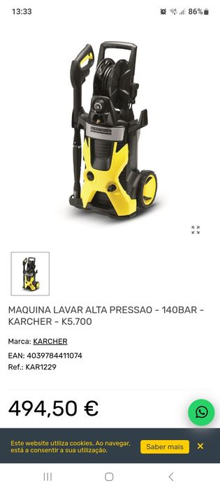 Karcher k 5.700 Lavadora Pressão