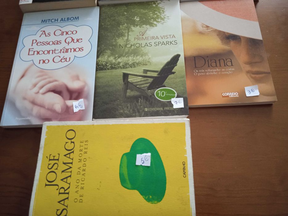 Livros Rita Ferro, Margarida Rebelo, Nicholas Spark, e outros