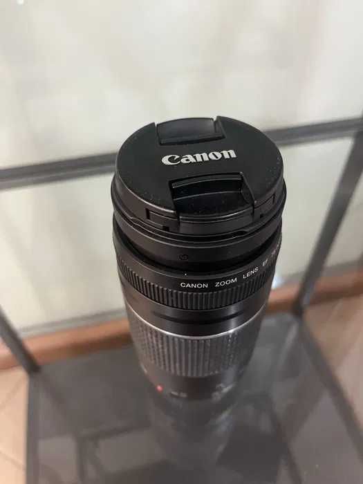 Obiektyw Canon Zoom Lens EF 75-300 teleobiektyw tele autofocus AF