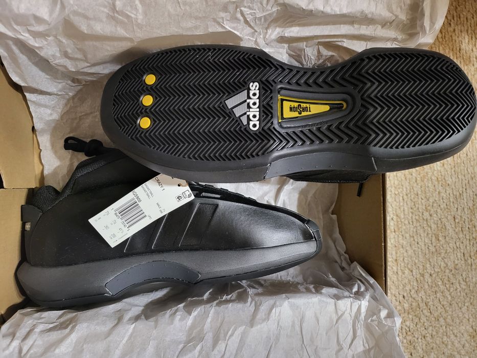 Нові чоловічі баскетбольні кросівки Adidas Crazy 1 Kobe Bryant Lakers