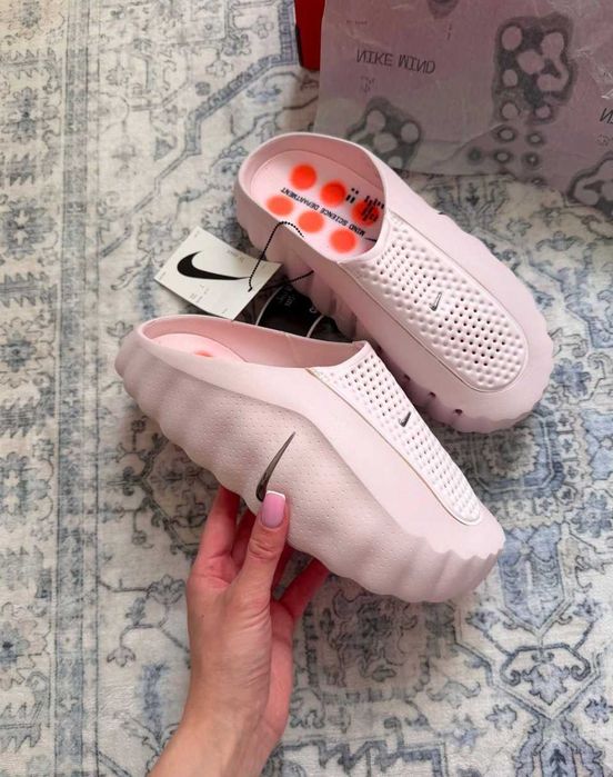 !SALE! Nike Mind 001 Slide Pink Premium 36 37 38 39 40 41 найк тапочки рожеві