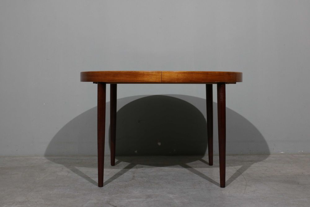 Mesa de jantar extensível Villy Schou Andersen em pau santo