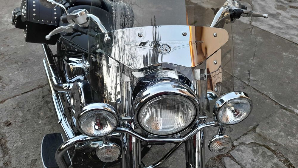 harley xvs 1100  xv 1600 xv 1700 road  star  lightbar