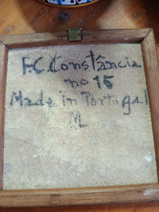 Azulejo faiança portuguesa constância Lisboa