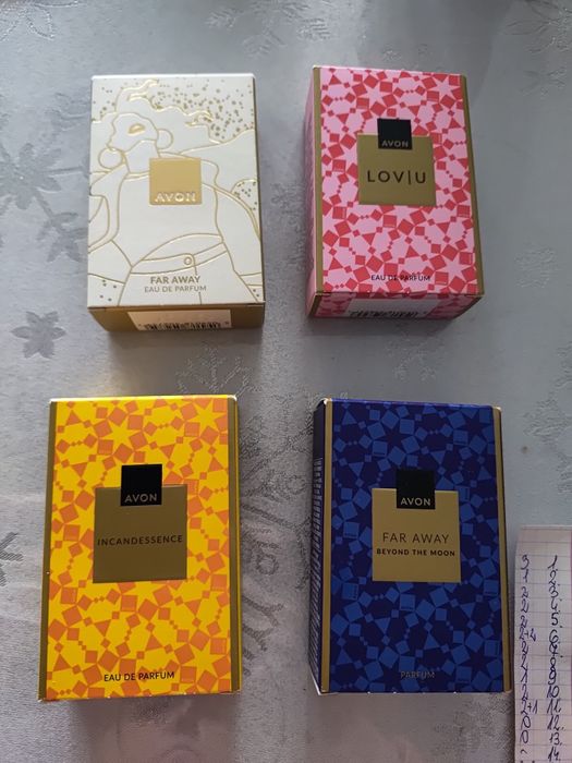 Avon Incandessence,  Loviu, Faf Avay, Far Avay Beyond the Moon