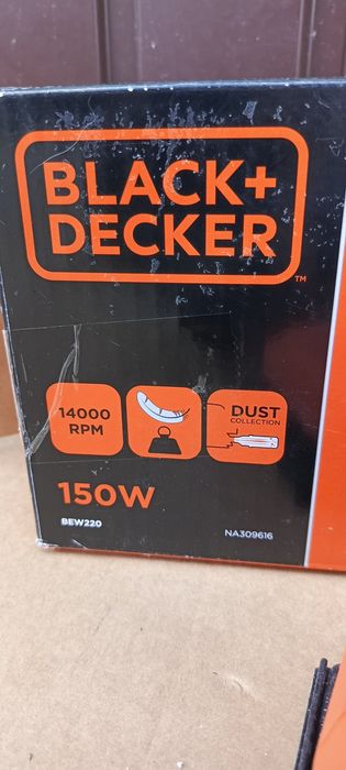 Szlifierka oscylacyjna Black decker