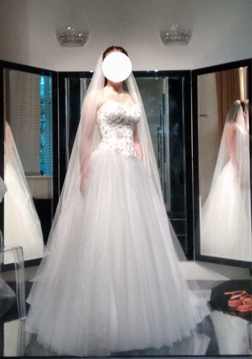 Suknia ślubna, Księżniczka, 36/38 – IVORY + WELON I HALKA