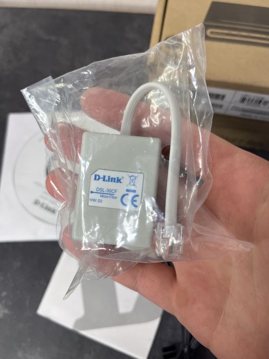 Роутер D-Link DSL-2500U Модем ADSL2+ маршрутизатор