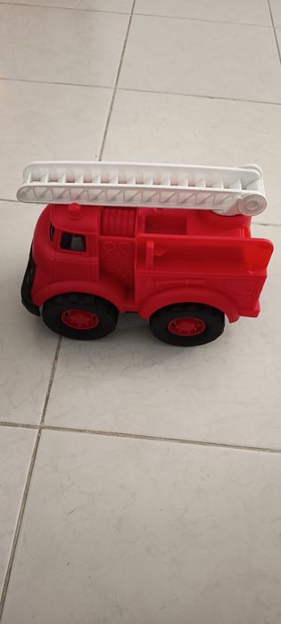 Carros de Brinquedo para Criança – Bombeiros + Carro Azul
