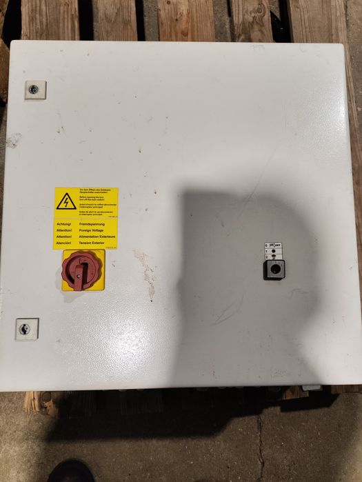 60x50x20 skrzynka metalowa elektryczna rozdzielania