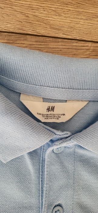H&M koszulka polo, połówka rozm. 122/128