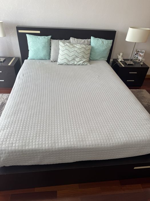 Quarto completo madeira Wengue