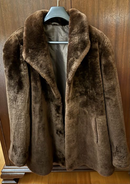Casaco de Mouton Castanho