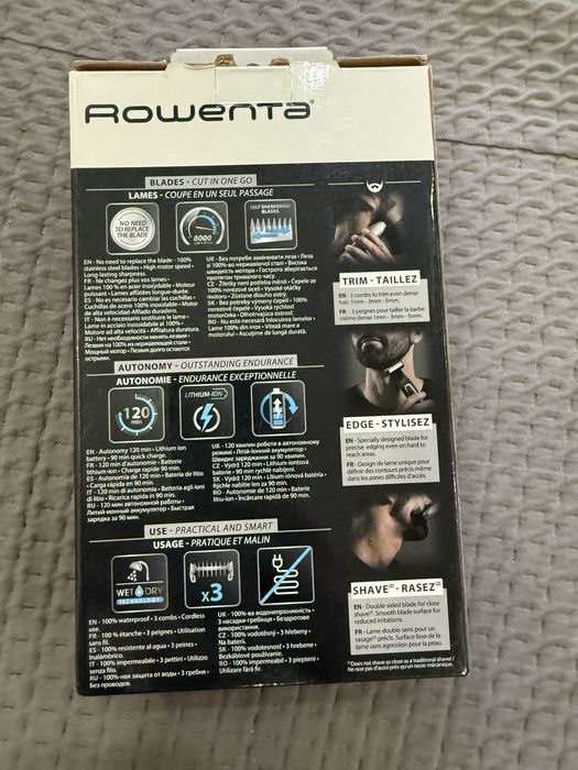 Rowenta TN6000F5 триммер для бороды
