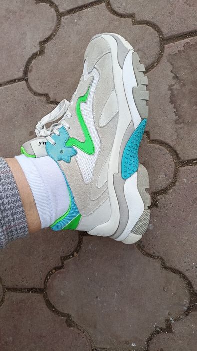 Женские кроссовки ASH Addict на толстой подошве  41