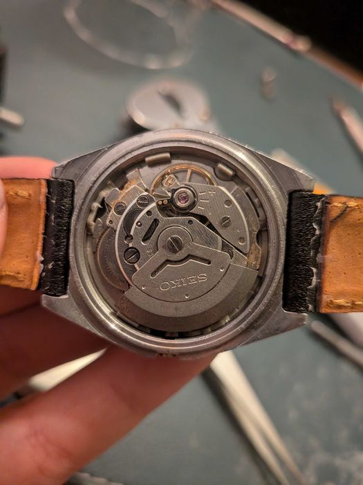 Seiko 5 automatic. !!! Po przeglądzie gruntowym polerka mechanizm cały serwisowany przez zegarmistrza przez zegarmistrza