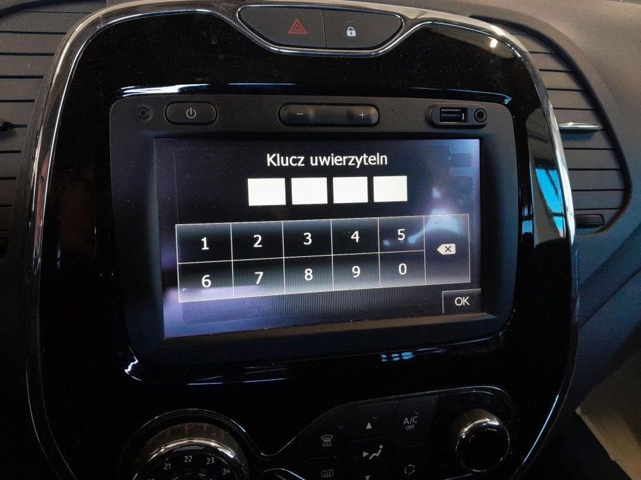 RENAULT CAPTUR I RADIO FABRYCZNE NAWIGACJA EKRAN 281155104R