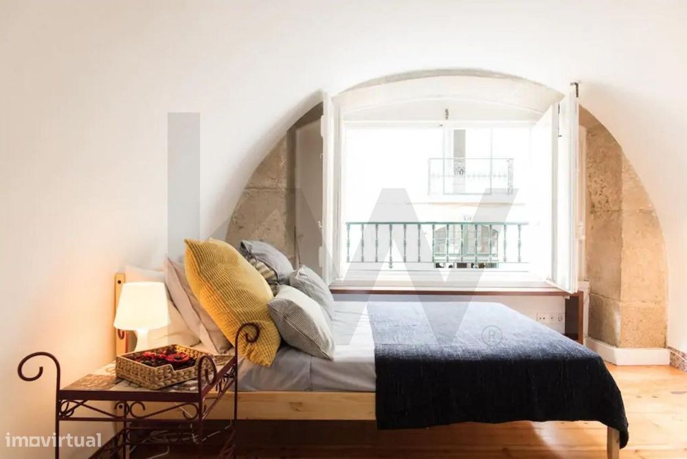 Apartamento T0 em pleno bairro de Alfama — Santa Maria Maior, Lisboa