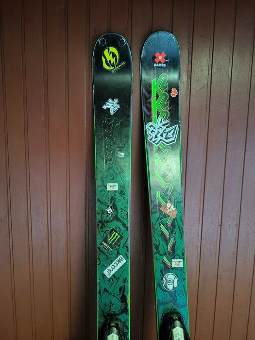 Narty freeride, freestyle K2