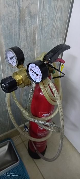 Conjunto CO2 para aquariofilia