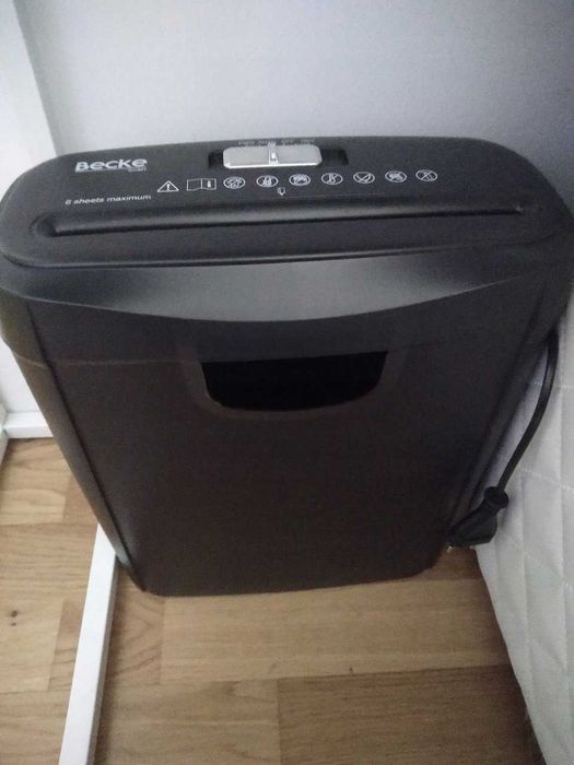 NOWA Niszczarka Do Papieru Dokumentów Biurowa Mocna Auto Wydajna