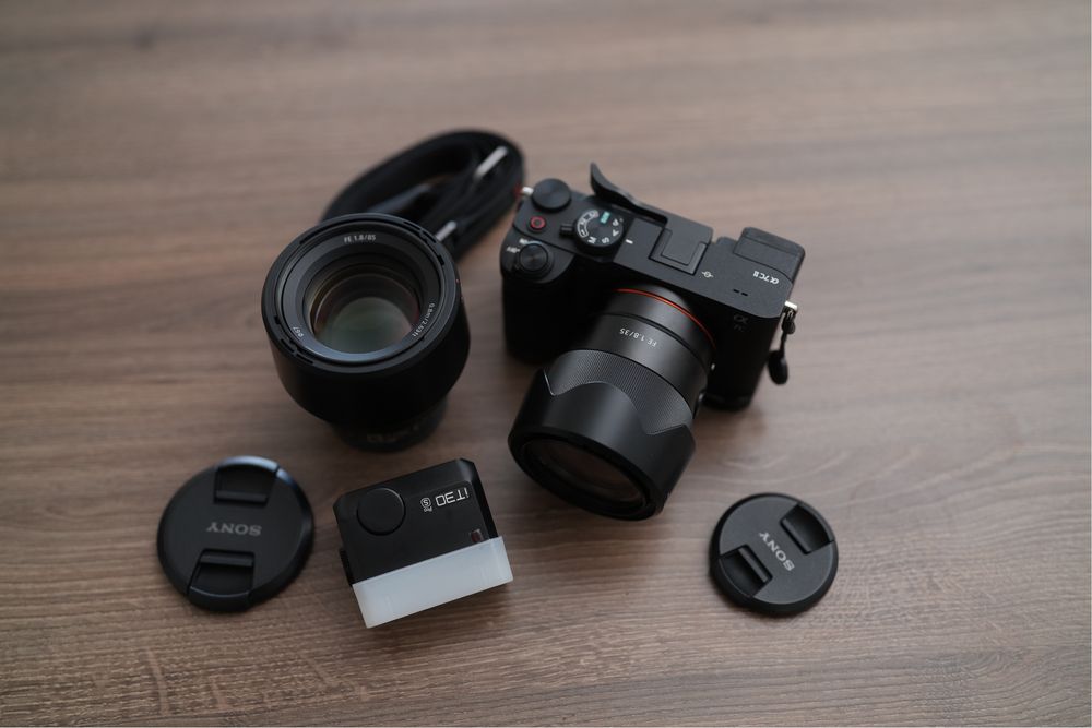 Sony A7C ll + 85 1.8 + 35 1.8