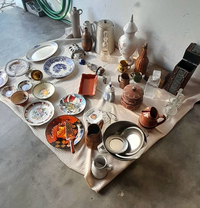 Utensílios de decoração vários
