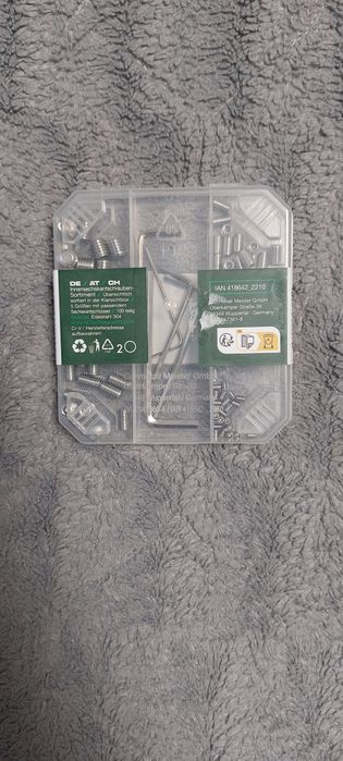 Шестиграні гвинтики 100 шт