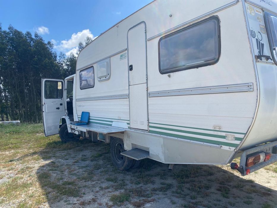 Mercedes 508 - autocaravana / carrinha - carta de conducao de LIGEIROS